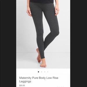 NWT GAP Maternity Pure Body Low Rise LeggingsSZLG